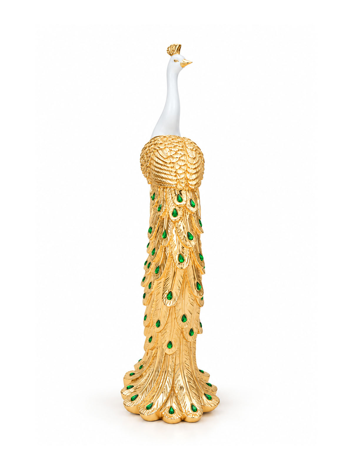 Premium Peacock Clock Showpiece for luxury home decoration

