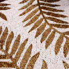 Luxury gold and off-white placemat for stylish dining
