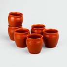 Handmade-style rustic ceramic kulhads

