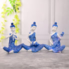 Modern Serene Harmony sculpture for shelf and table decor

