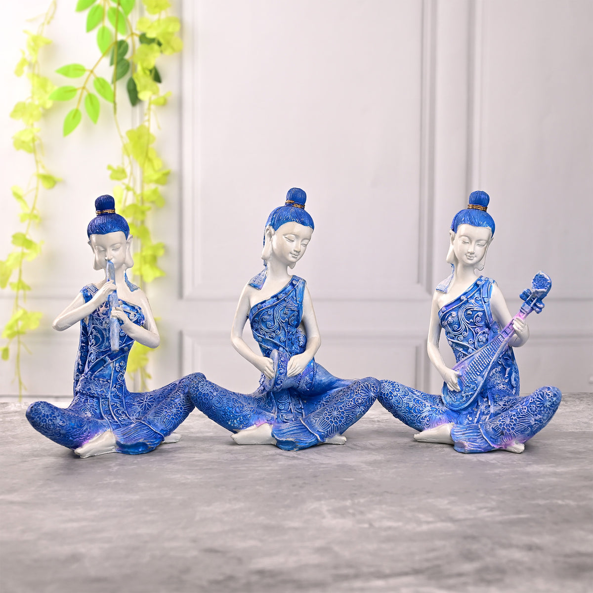 Modern Serene Harmony sculpture for shelf and table decor

