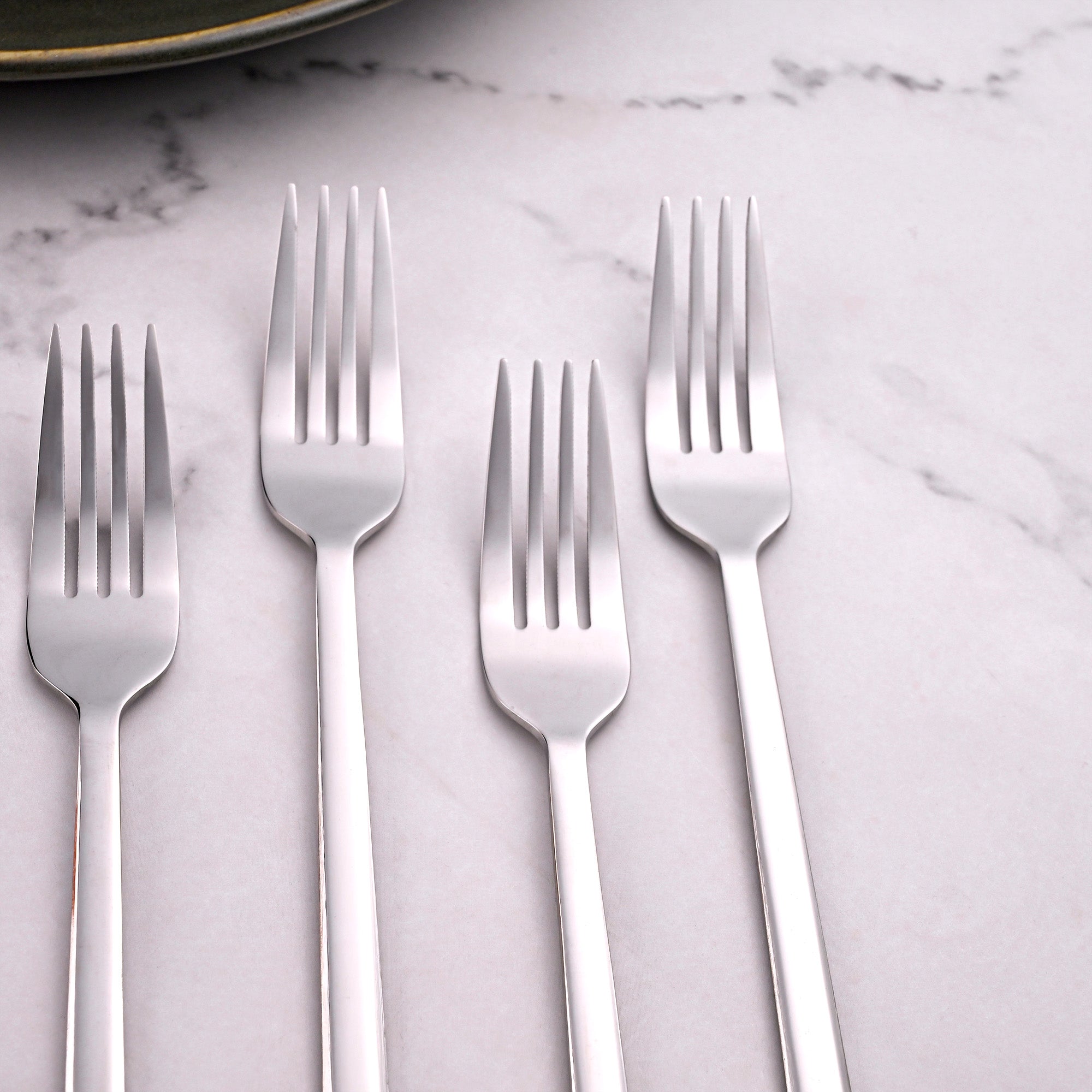 Silver Charm Mini Forks Set of 4 for Everyday Dining

