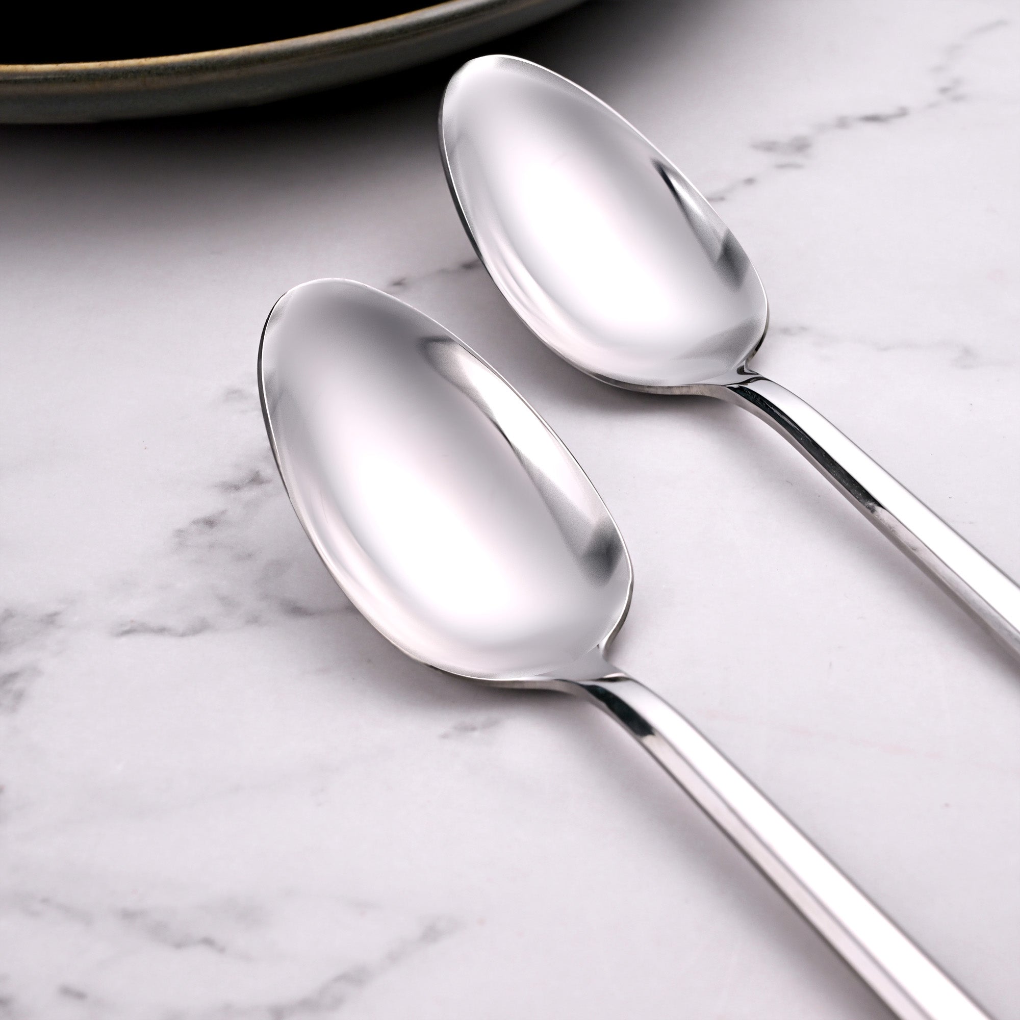 Sleekline Stainless Spoons Set of 2 for Everyday Dining

