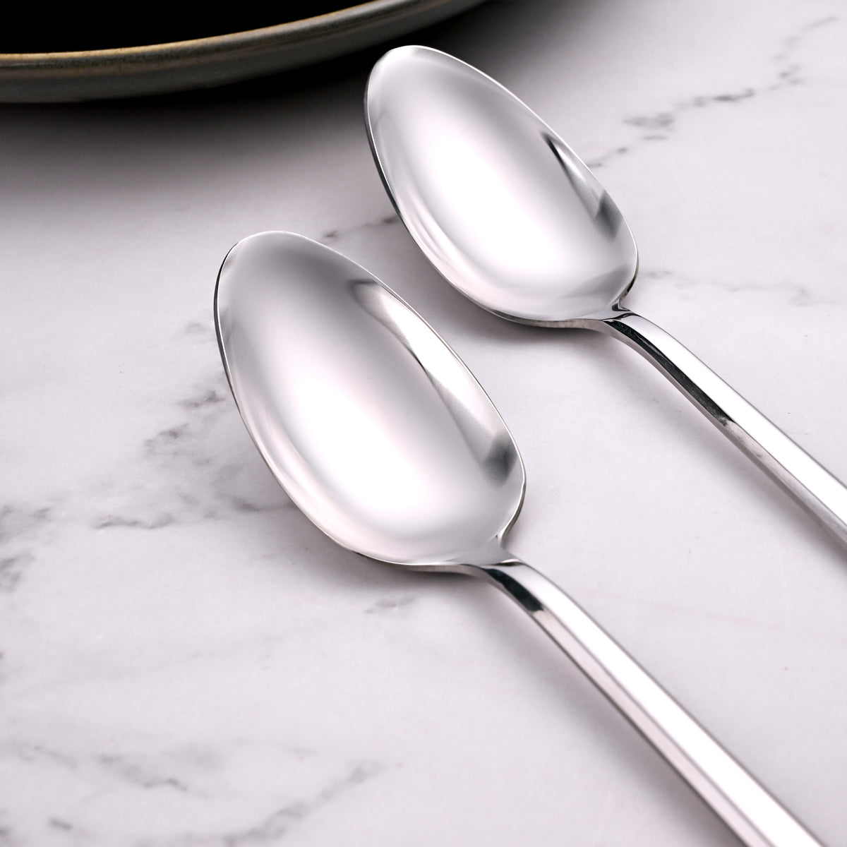 Sleekline Stainless Spoons Set of 2 for Everyday Dining

