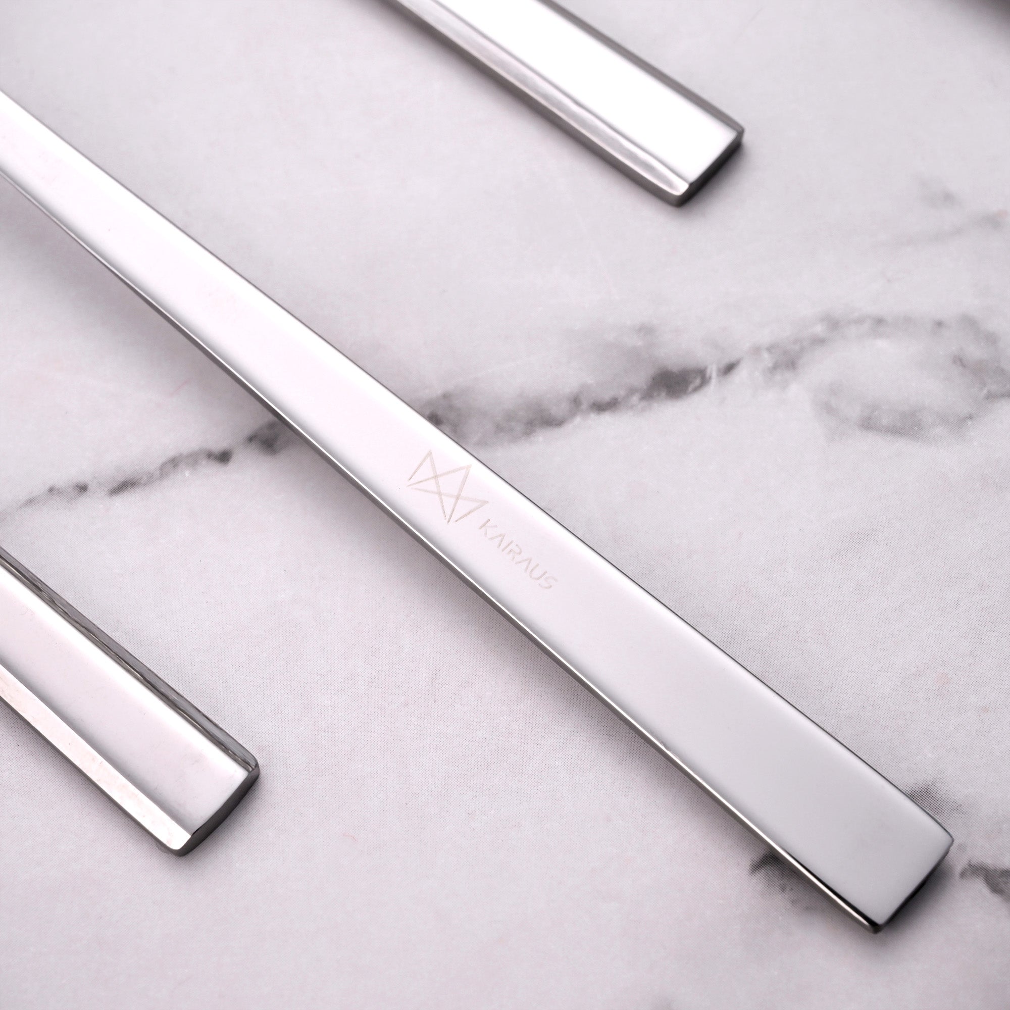 Sleekline Stainless Spoons for Serving Tea, Coffee, and Desserts

