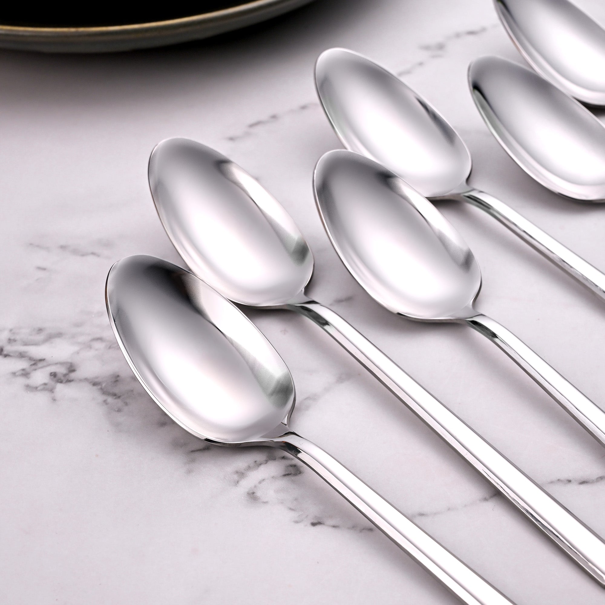 Sleekline Stainless Spoons Set of 6 for Everyday Dining

