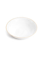 Snowflake 24K gold serving bowl

