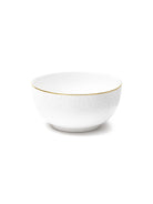 Snowflake 27-piece porcelain dinner set with 24K gold detailing

