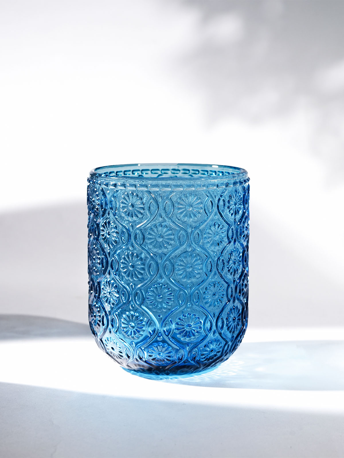 Set of four Starfall elegant drinking glasses

