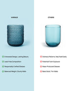 Talice Oceanic glasses for serving beverages