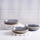 Textured glass bowl set of 4

