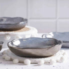 Six-piece glass serving bowl set


