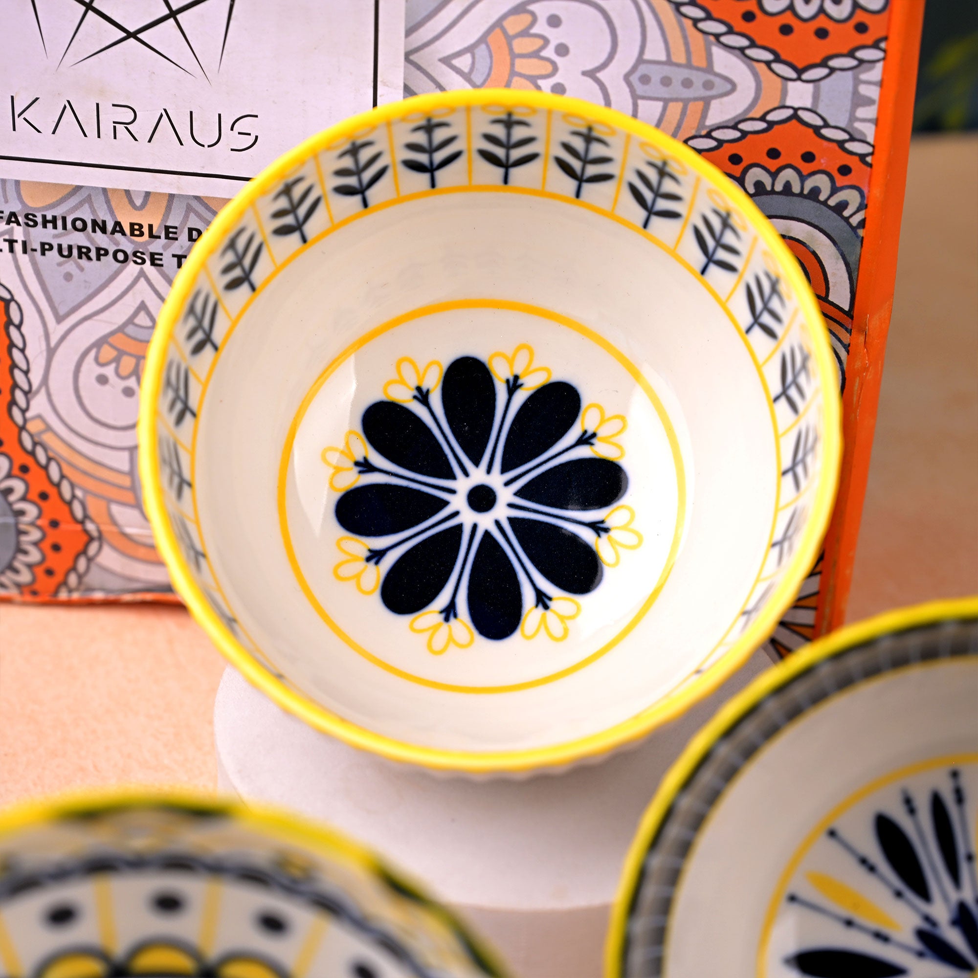 The Nest porcelain bowls for serving food and snacks

