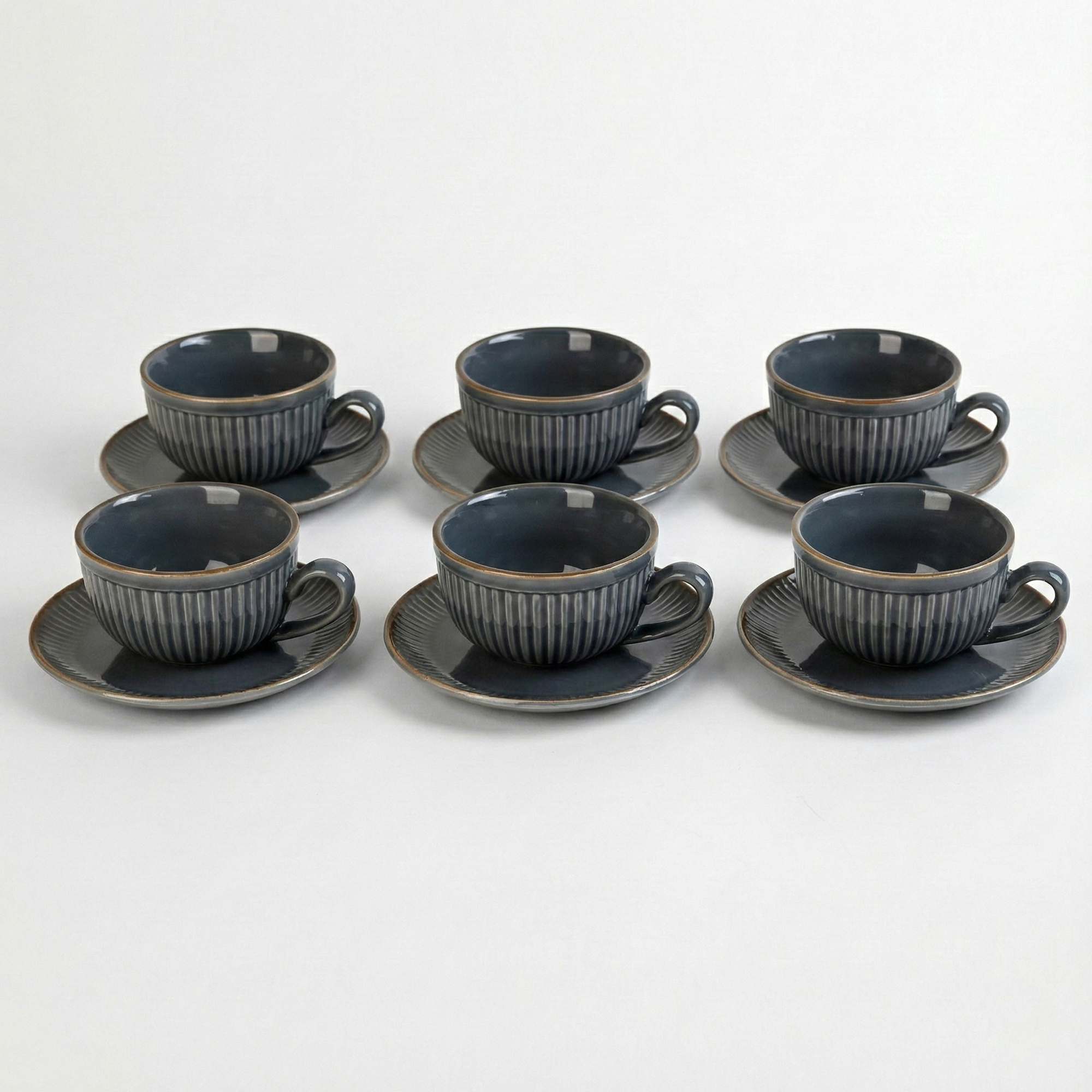 Set of 6 new bone china tea cups

