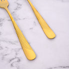 Elegant Golden Steel Forks for Everyday Dining and Entertaining

