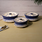 Traditional elegance serving bowl set

