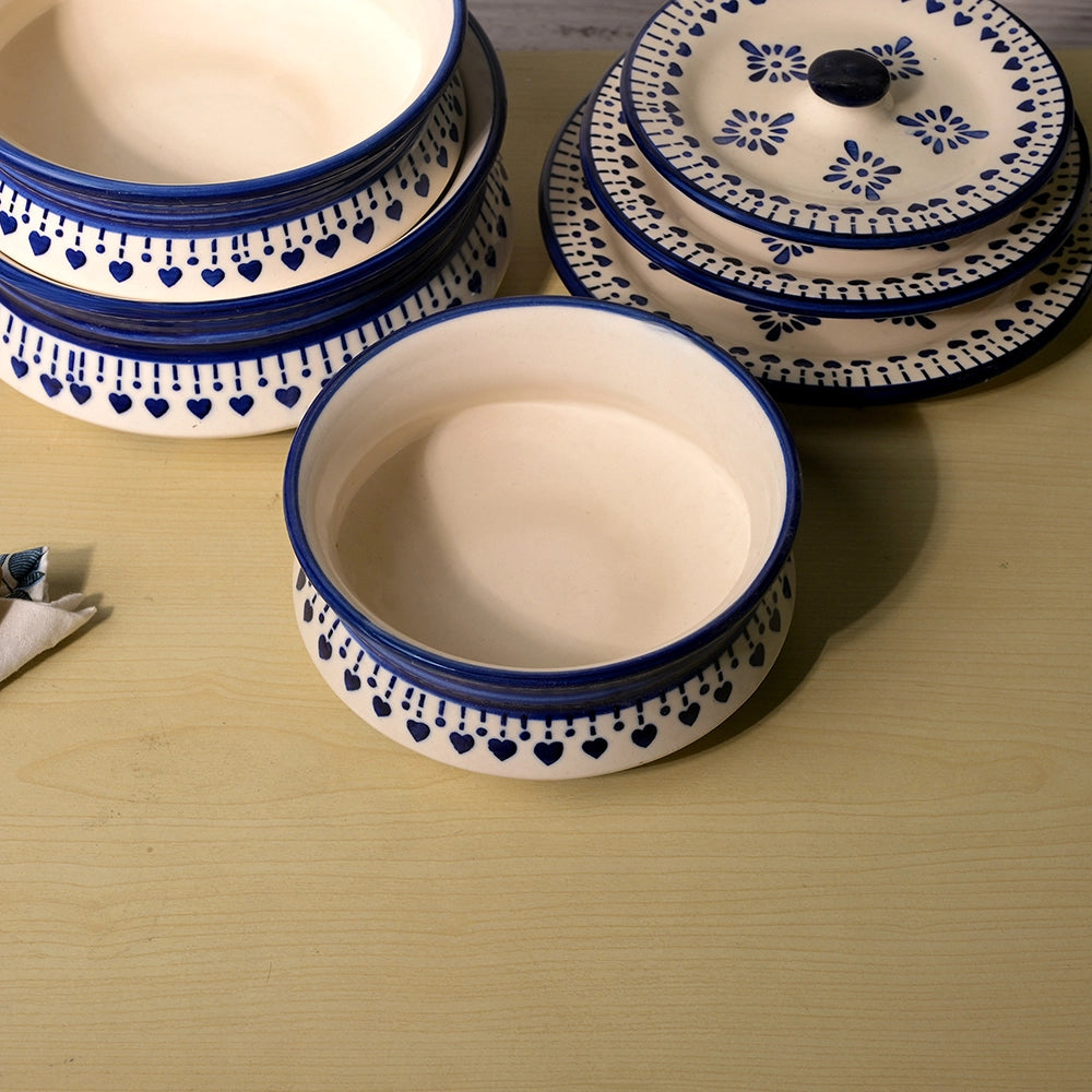 Decorative traditional bowls for serving food

