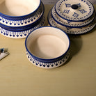Decorative traditional bowls for serving food

