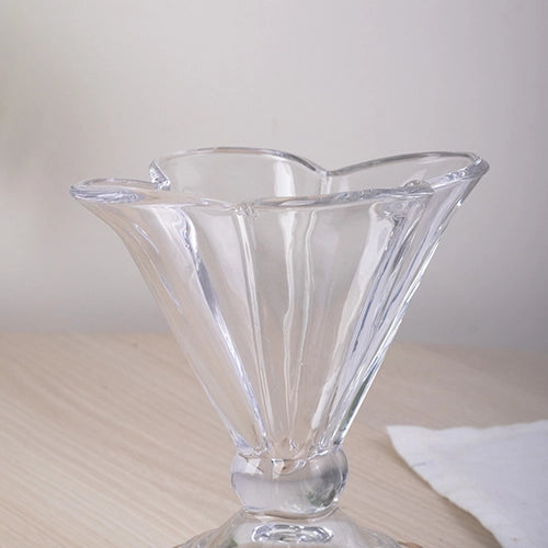 Floral ice cream bowls for serving

