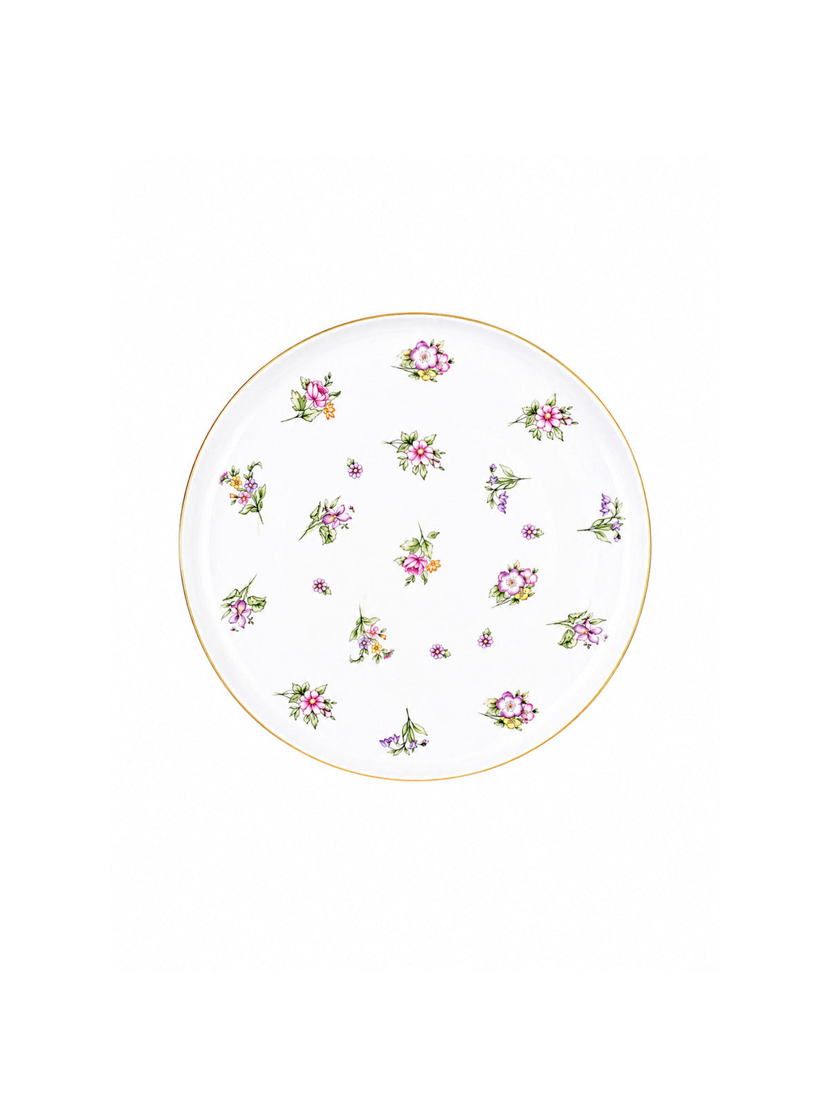 Victorian Ode 24K gold quarter plate

