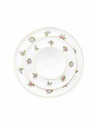 Victorian Ode 27-piece porcelain dinner set with 24K gold detailing

