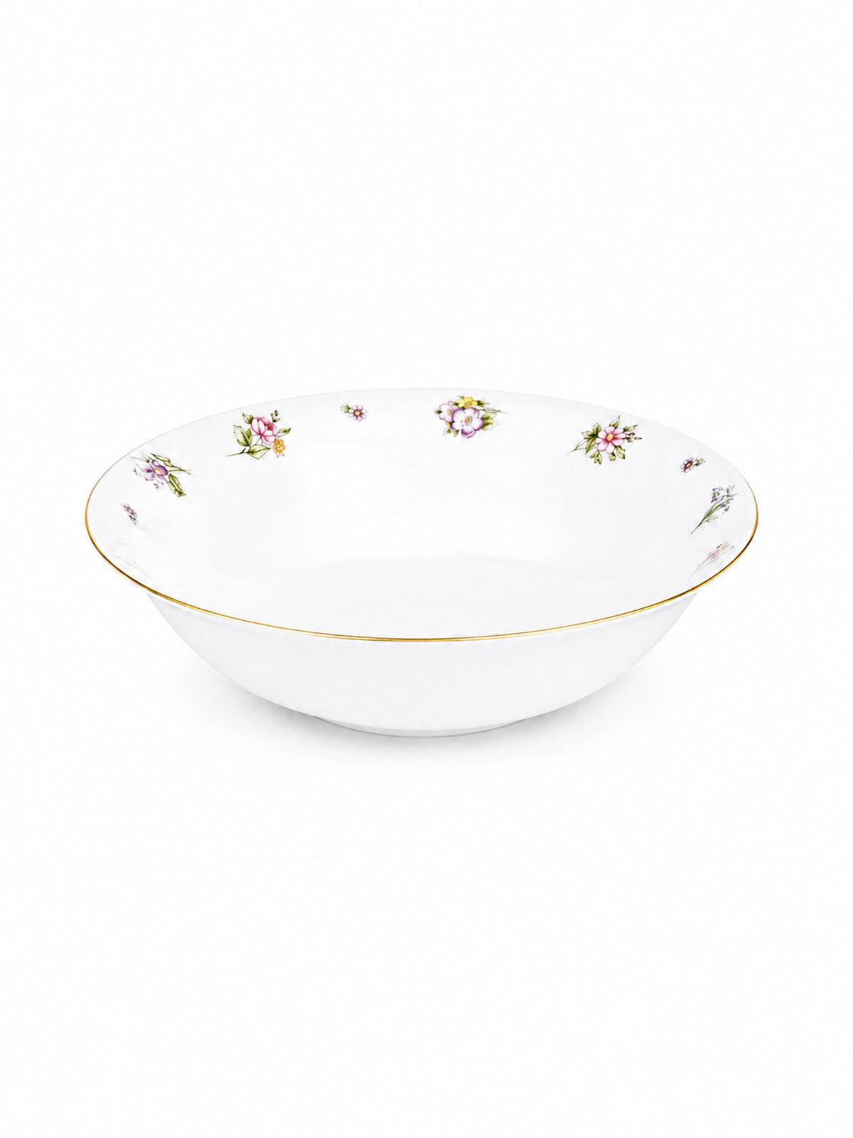 Victorian Ode luxury porcelain dinner set with 24K gold detailing

