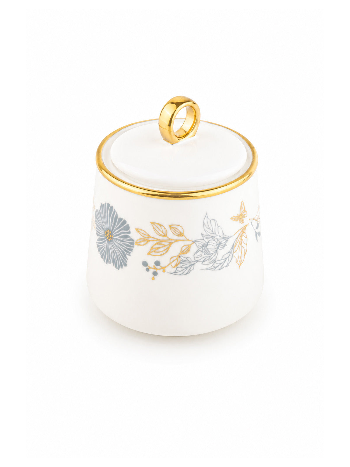 Willow gold condiment holder set


