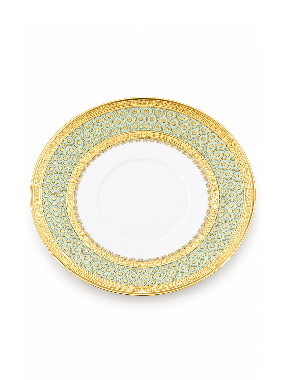 Zari tea cup set featuring luxurious real gold detailing

