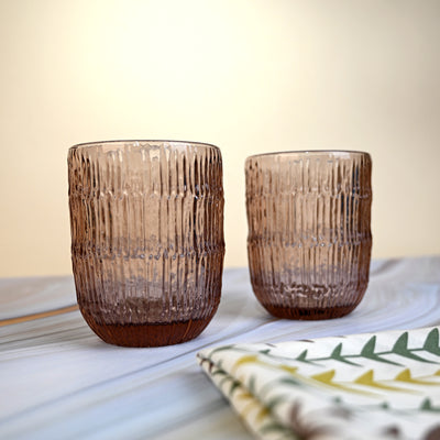 AMAARE: Beloved Unique Textures Drinking Glass Set