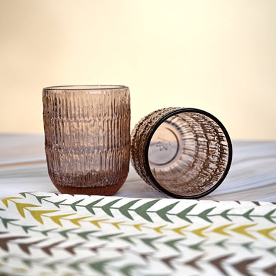 AMAARE: Beloved Unique Textures Drinking Glass Set