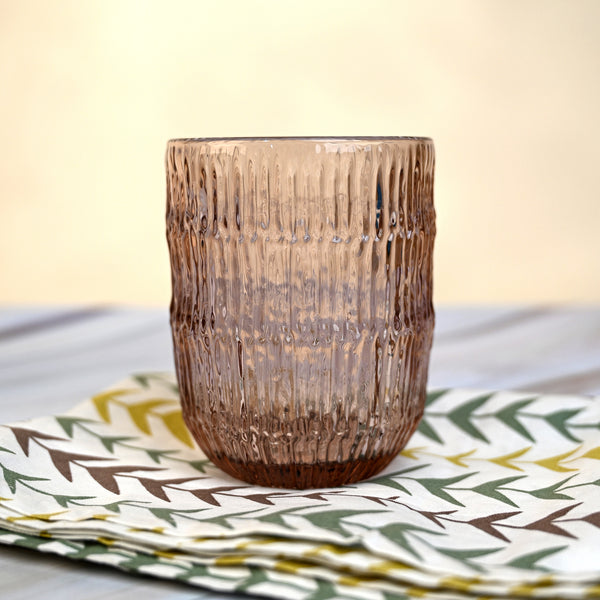 AMAARE: Beloved Unique Textures Drinking Glass Set