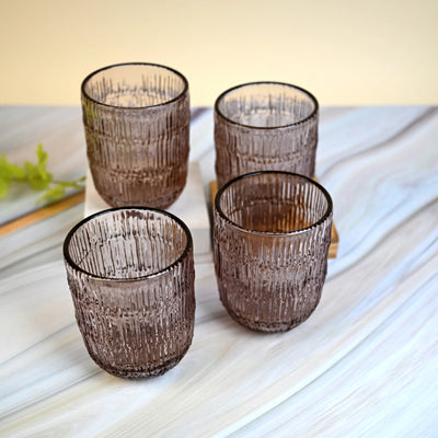 AMAARE: Beloved Unique Textures Drinking Glass Set