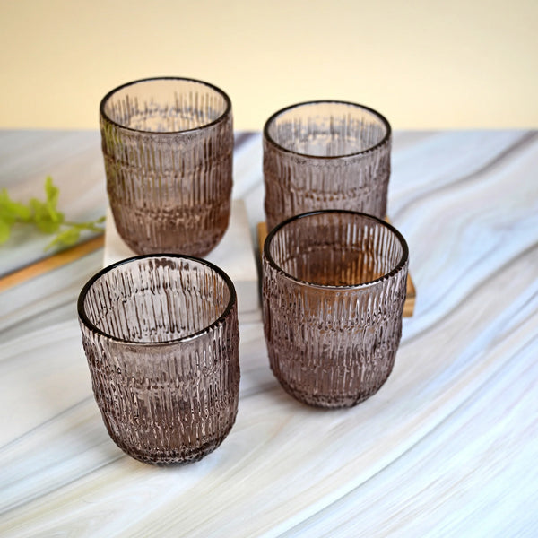 AMAARE: Beloved Unique Textures Drinking Glass Set