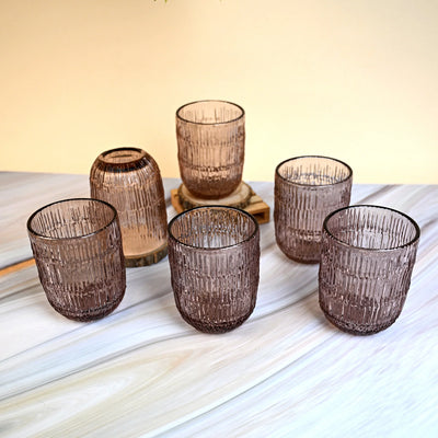 AMAARE: Beloved Unique Textures Drinking Glass Set