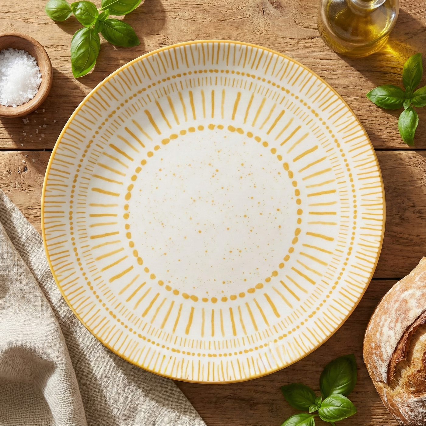 Amoret: Porcelain Dining Plates (10.8 Inches)