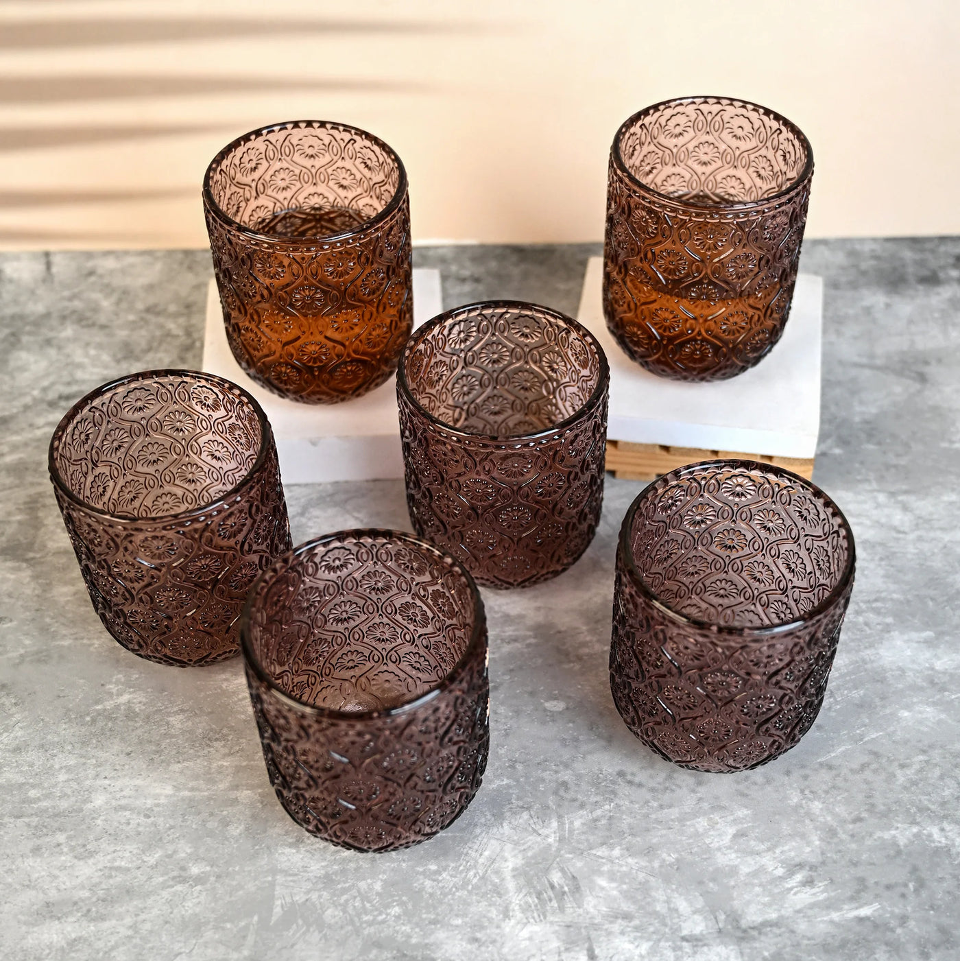 ATARA: Royal Vintage Drinking Glass Set