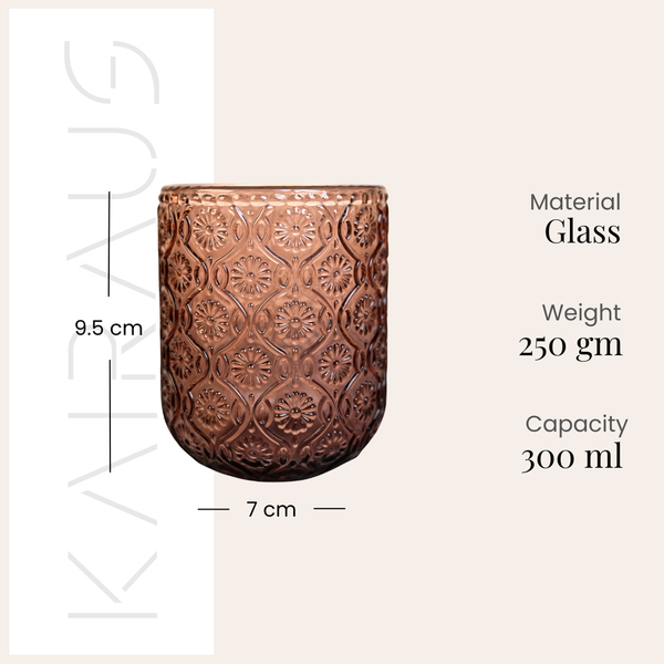 ATARA: Royal Vintage Drinking Glass Set