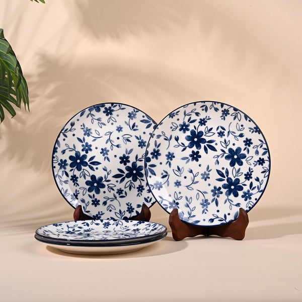 Bluebell: Porcelain Quarter Plates Set of 4 (7.8 Inches)