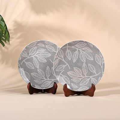 Boheme: Porcelain Quarter Plates Set  (7.8 Inches)