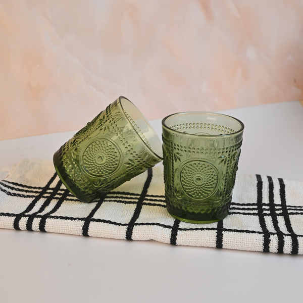 Canvas: Artistic Drinking Glass (Set of 6)