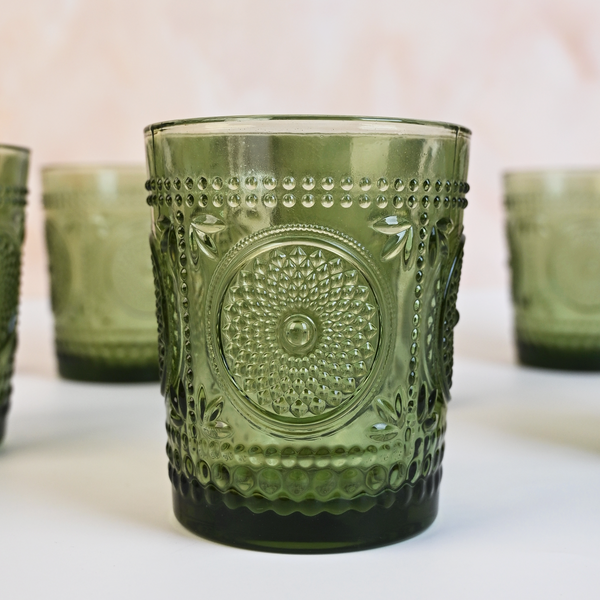 Canvas: Artistic Drinking Glass (Set of 6)