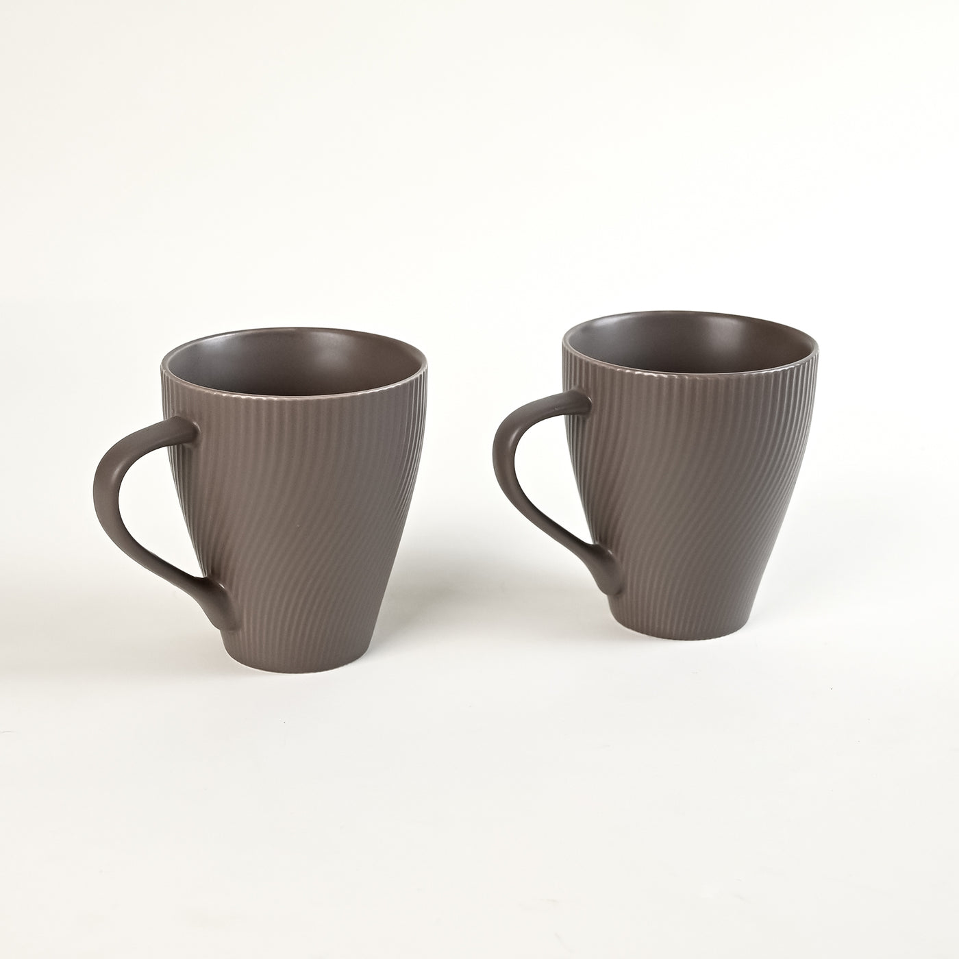 Cedar Unique New Bone China Coffee Mug Set of 2