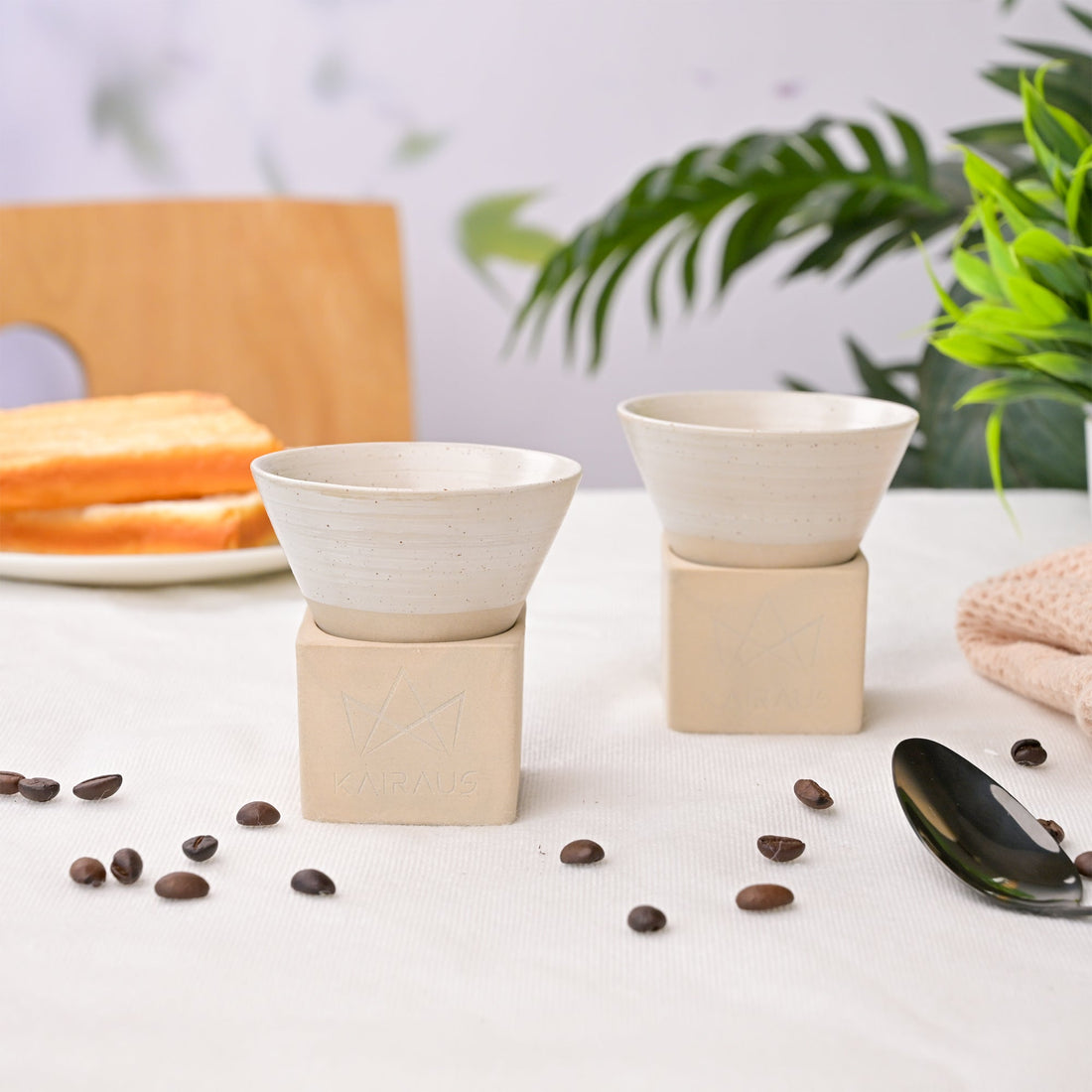 The Elements: Conical Ceramic Coffee Mug/Tea Cup
