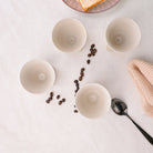 The Elements Conical Ceramic Coffee Mug Tea Cup Set of 4 view 3
