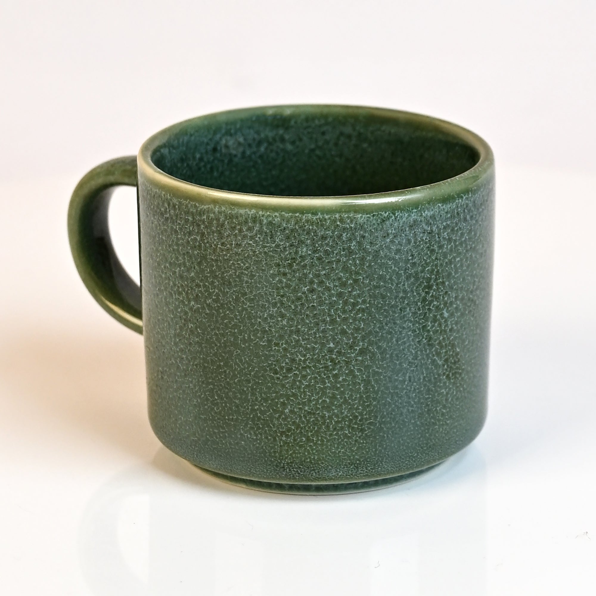 Forest Green New Bone China Tea Cups