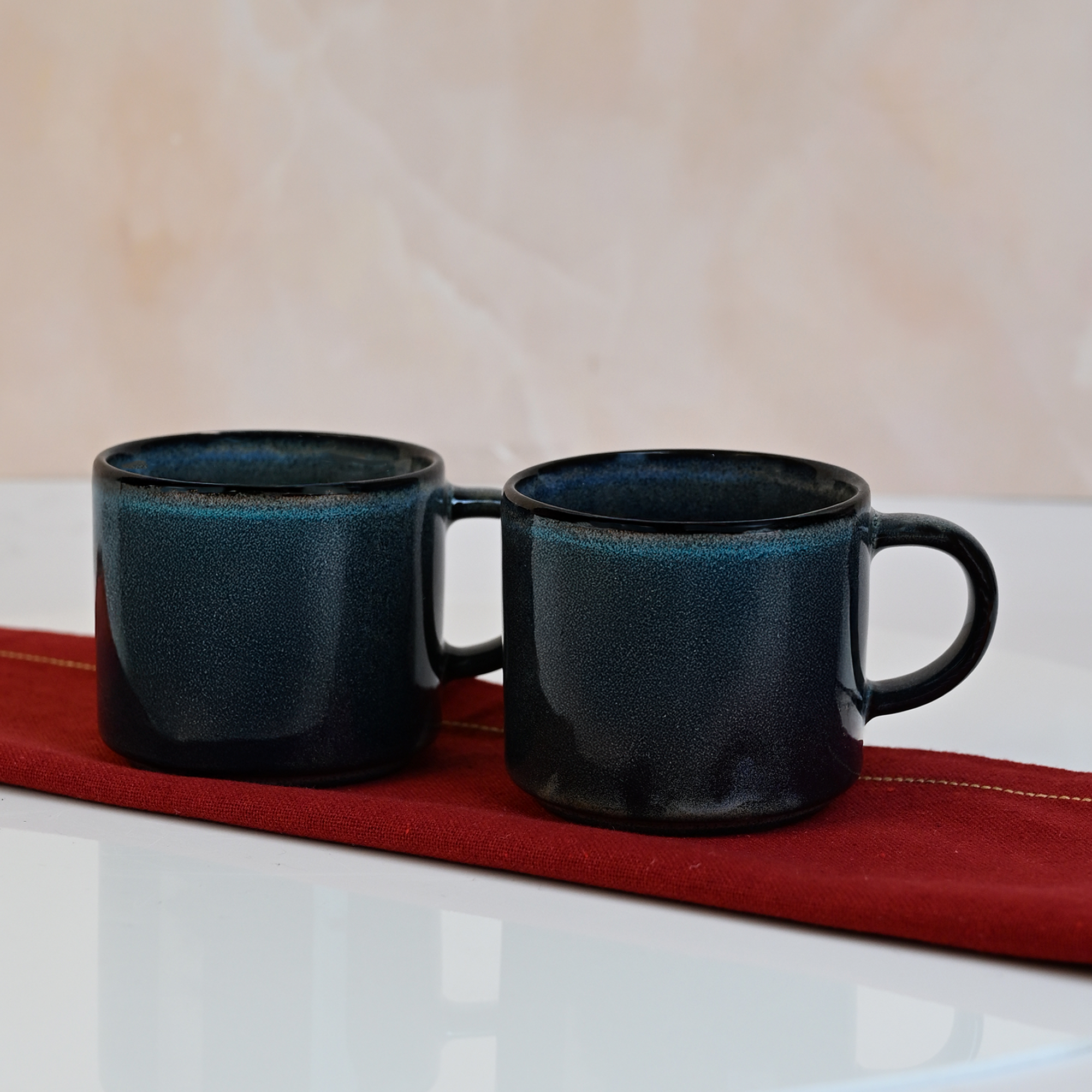 Dusky New Bone China Tea Cups Set of 2