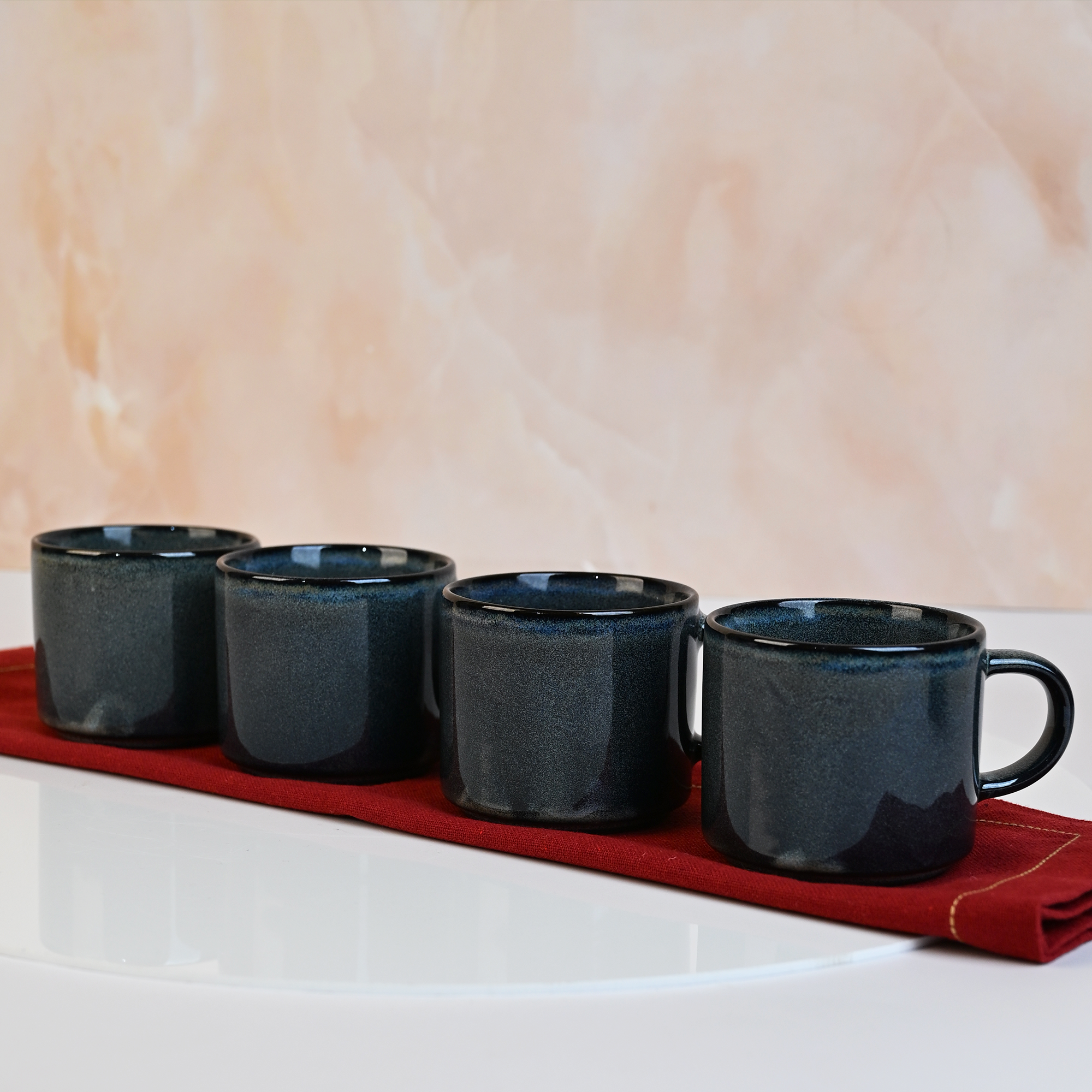 Dusky New Bone China Tea Cups Set of 4