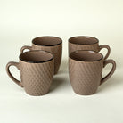 Earthy Brown Set of 4