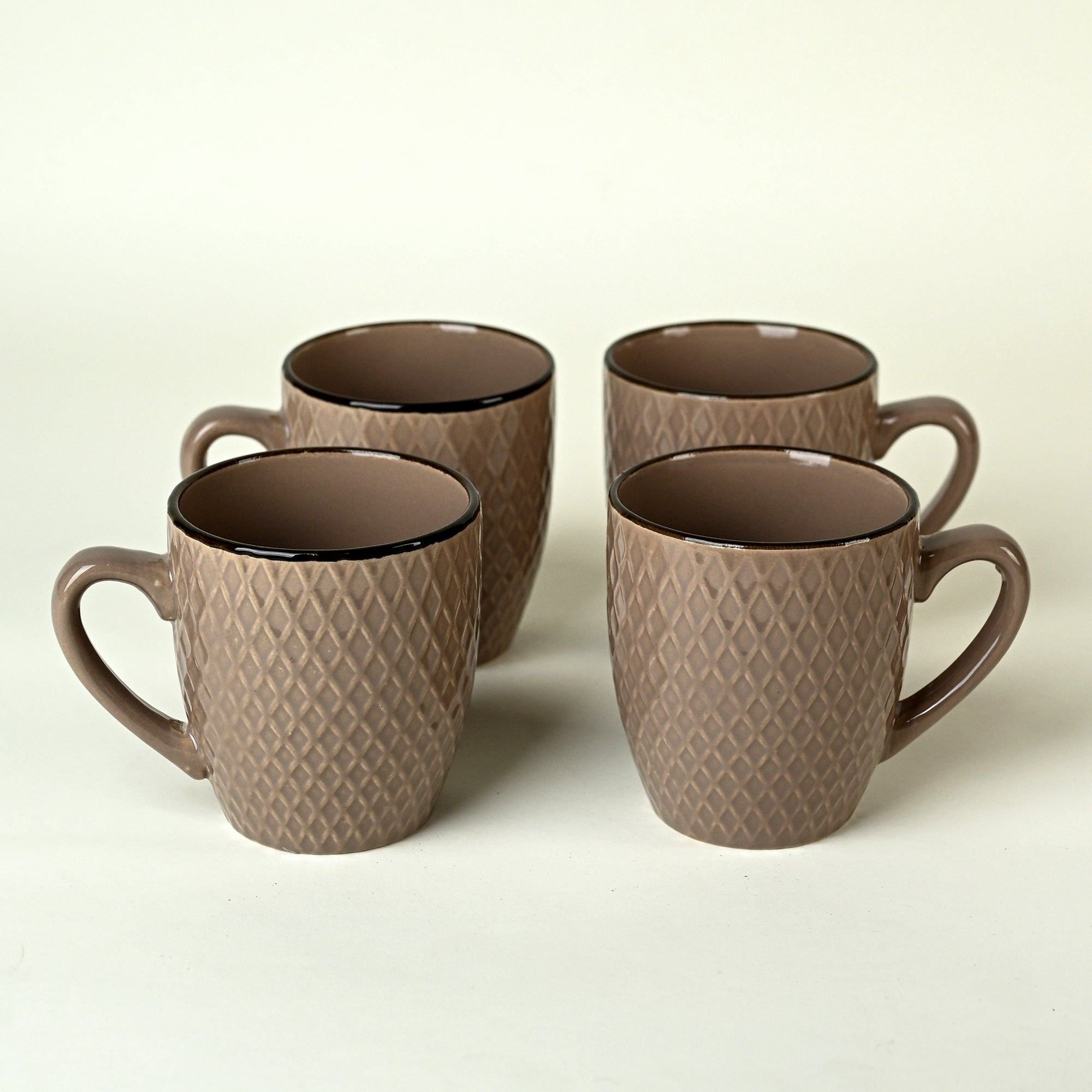 Earthy Brown Set of 4