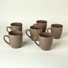 Earthy Brown Set of 6